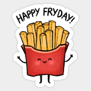 Happy Fryday! Sticker